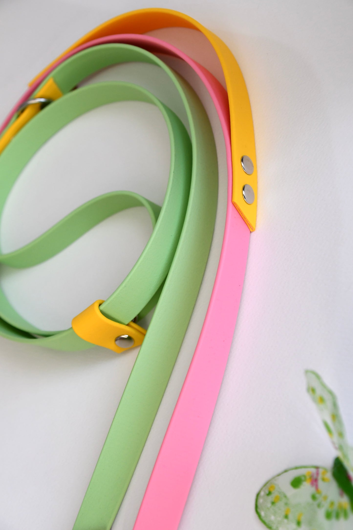 BUTTERFLIES biothane multi leash