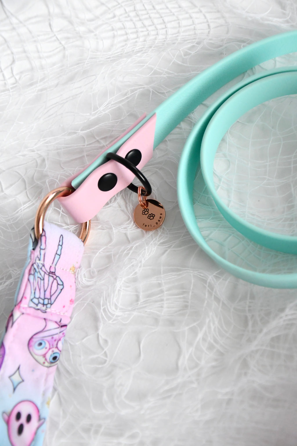 BUBBLE BOO biothane leash