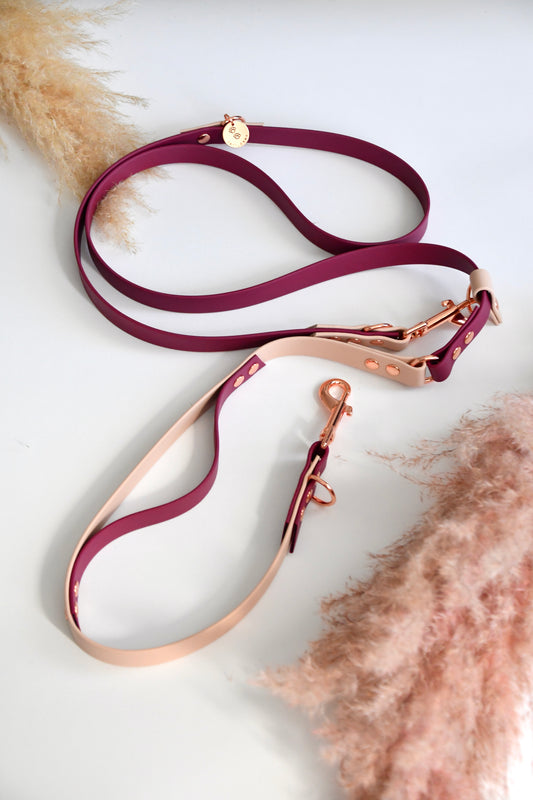 WINE biothane multi leash