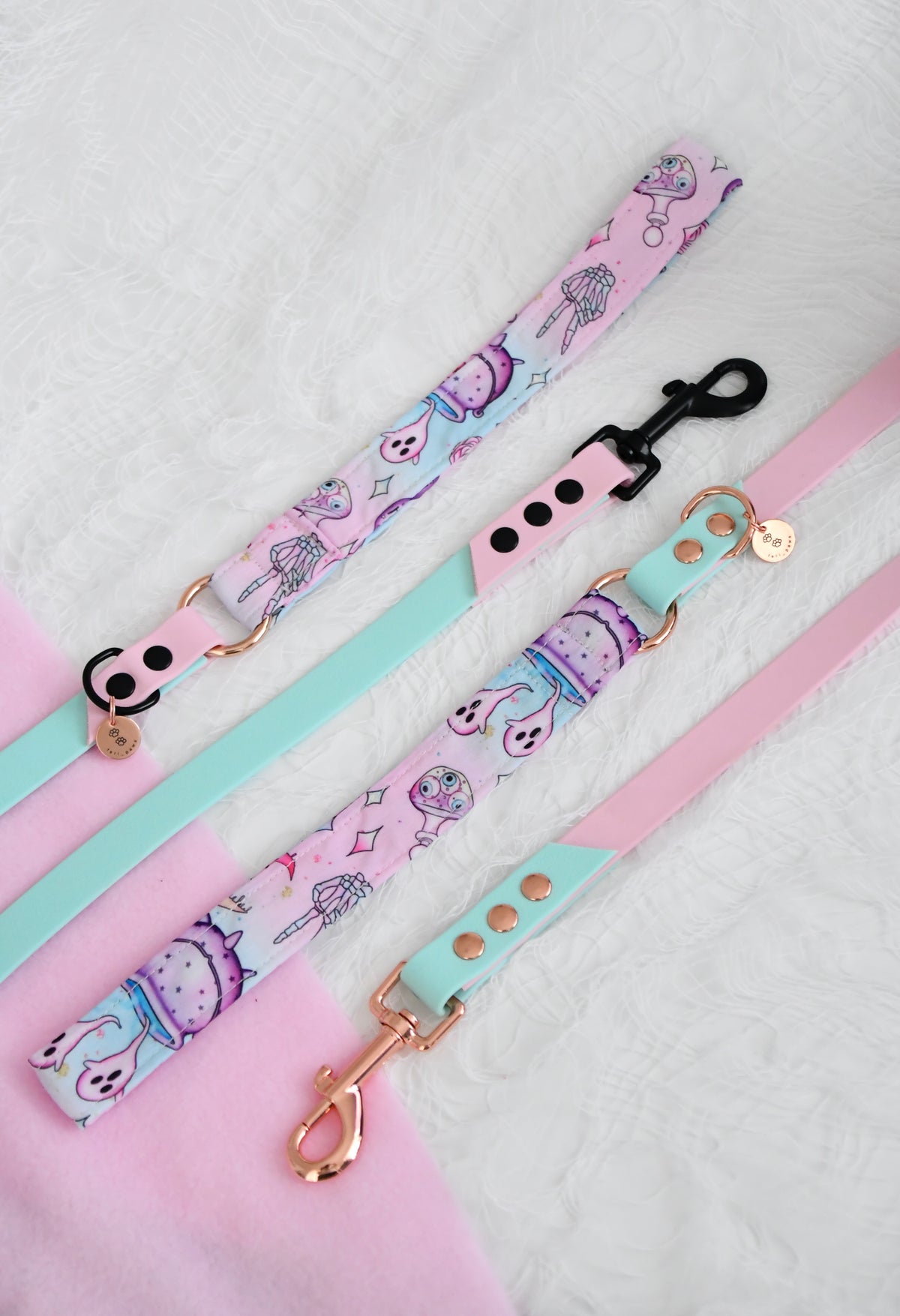 BUBBLE BOO biothane leash