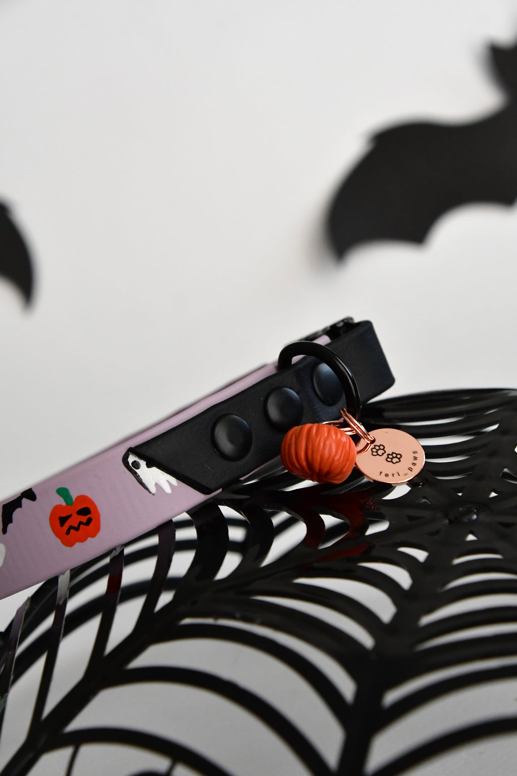 CREEPY PUMPKIN collar