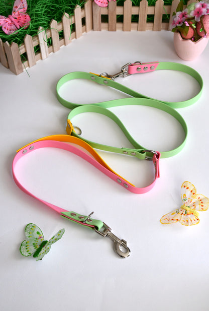 BUTTERFLIES biothane multi leash