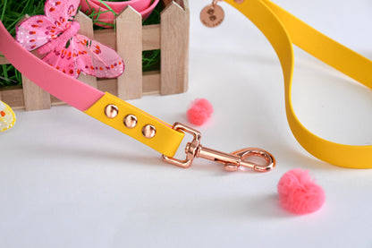 PLUMERIA biothane leash
