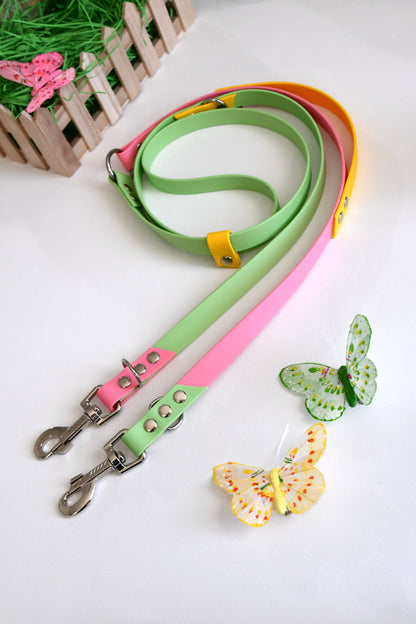 BUTTERFLIES biothane multi leash