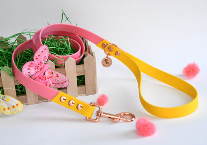 PLUMERIA biothane leash