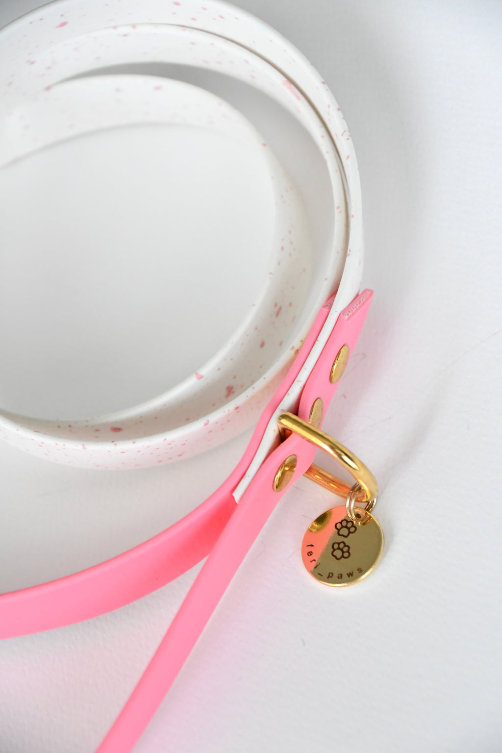 DREAM PINK biothane leash