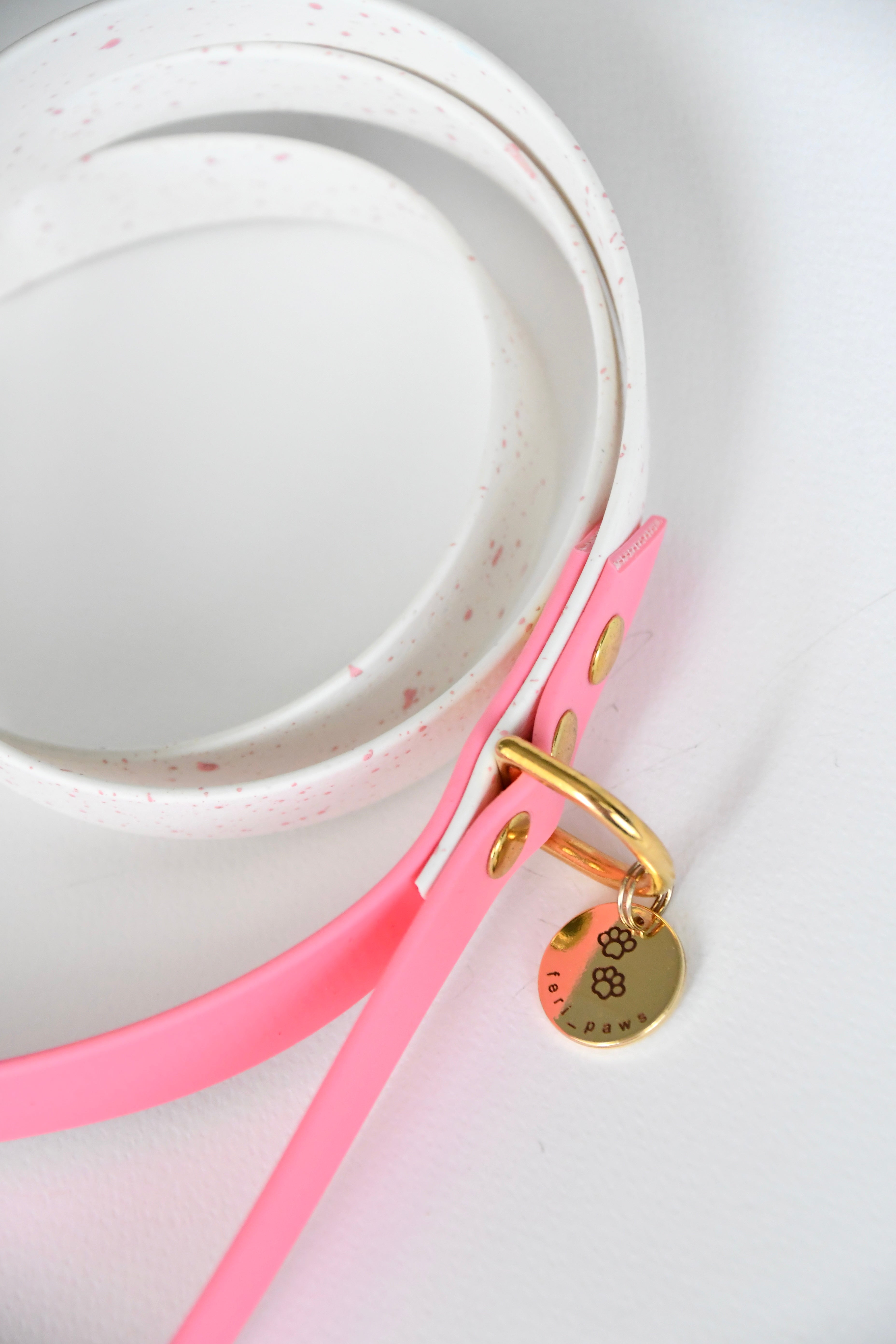 DREAM PINK biothane leash