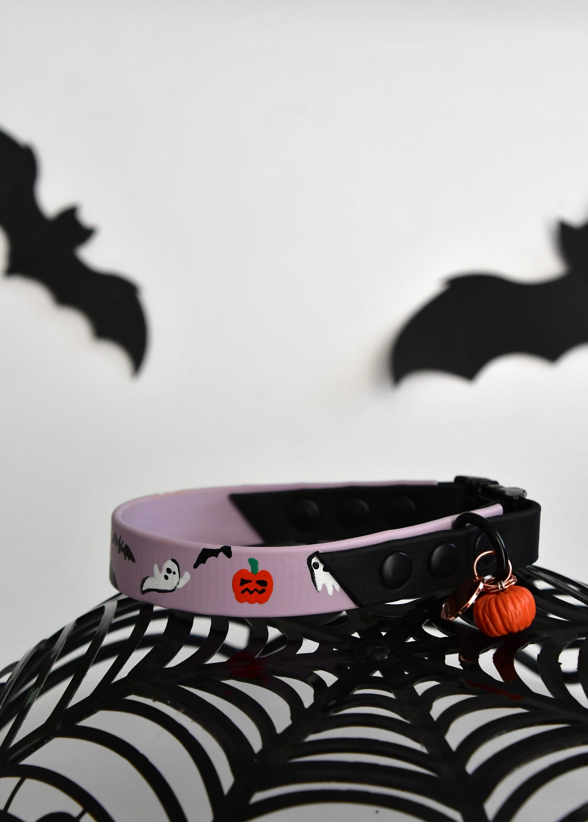 CREEPY PUMPKIN collar