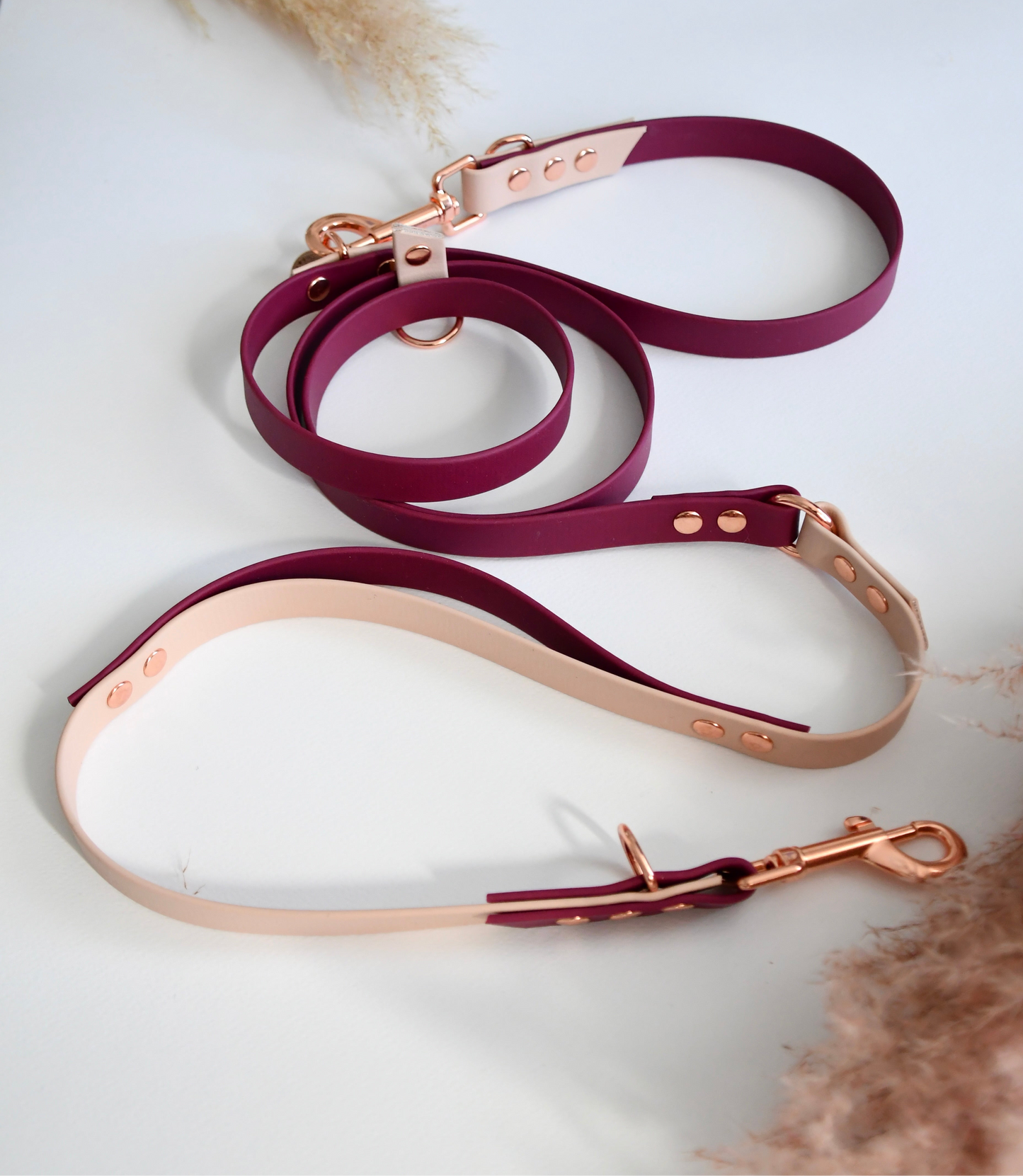 WINE biothane multi leash