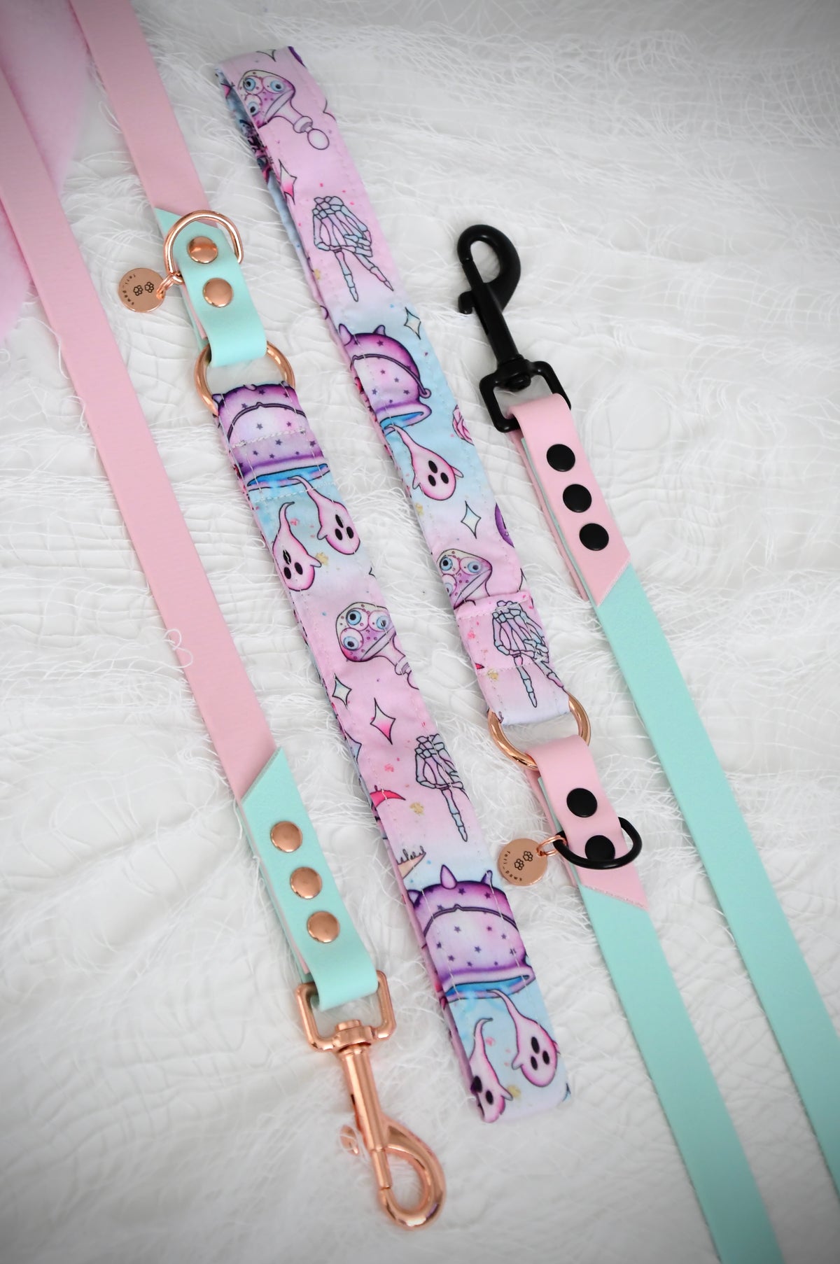 BUBBLE BOO biothane leash